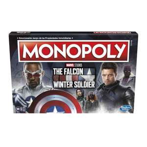 Monopoly Marvel Falcon y El Soldado de Invierno
