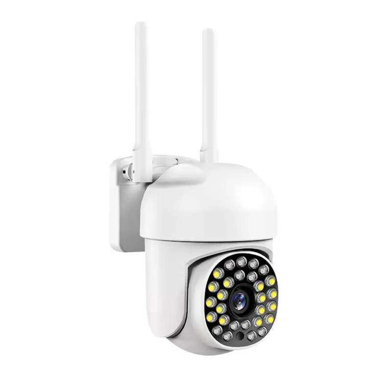 1080P 2MP WiFi IP Cámara PTZ CCTV inalámbrico Seguridad Cámara Detección de movimiento Visión nocturna Audio bidireccional