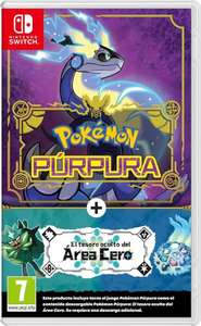 Pokémon Púrpura + Pase de Expansión: El Tesoro Oculto del Área Cero