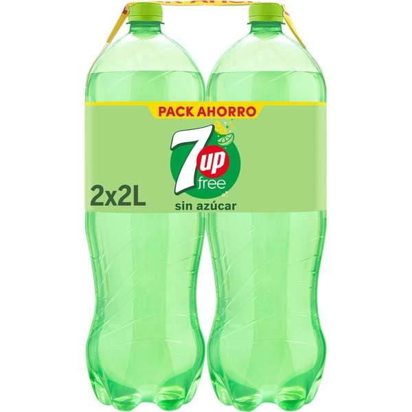 16 botellas 7UP free de 2L a 10,84!!!! A 0,34€ el litro!! (leer descripción)