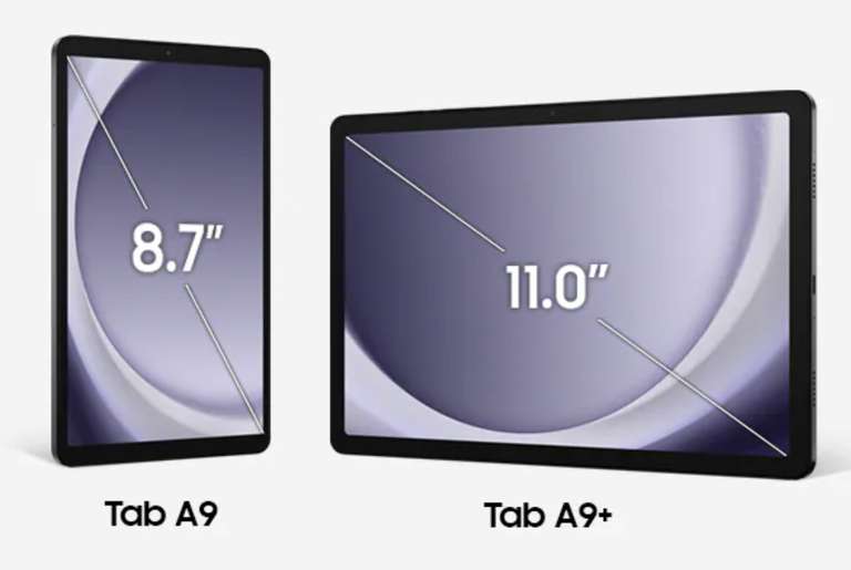 Samsung Galaxy Tab A9 | Tab A9+ (Desde 149€)