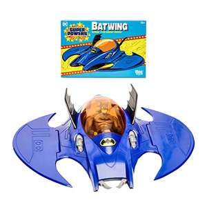 McFarlane Batwing - Vehículo retro de combate de Batman