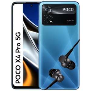 POCO X4 Pro 5G 8/256GB Azul Libre + Auriculares Mi In-Ear