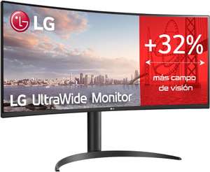 Monitor LG 34" Curvo 160HZ solo 349€