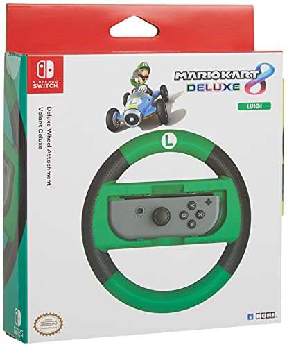 Hori Volante Mario Kart 8 Deluxe (Nintendo Switch) +Volante Mario Kart 8 Deluxe Luigi