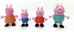 Comansi Set Colección Peppa Pig - 4 Figuras: Peppa, George, Mama y Papa
