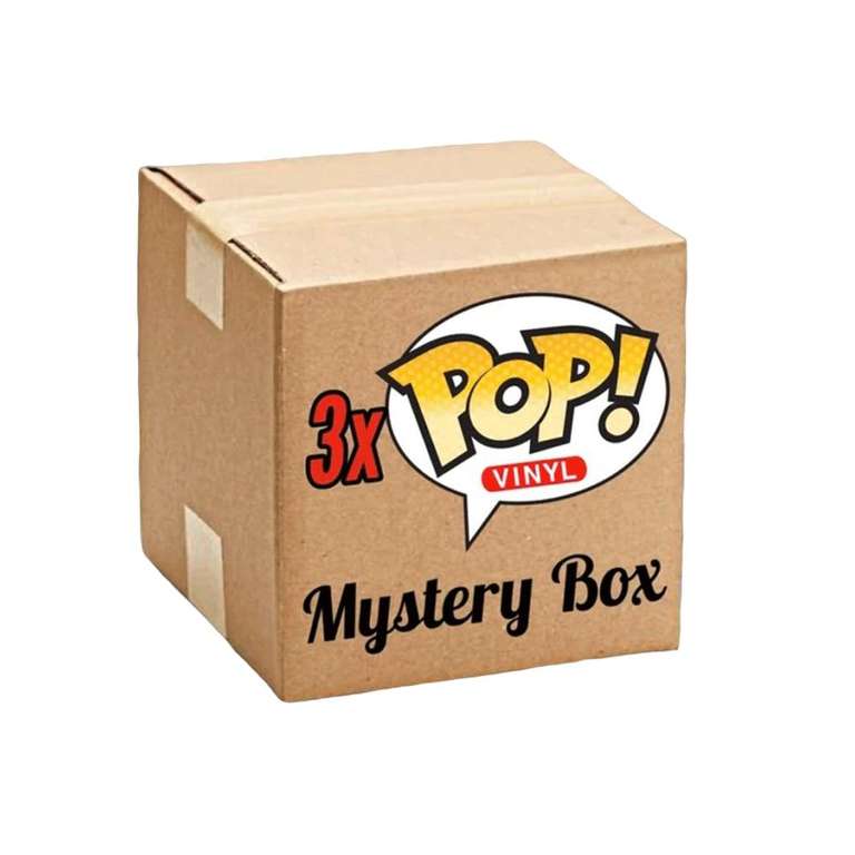 Funko Pop Mystery Box 3 Modelos Pop Aleatorios