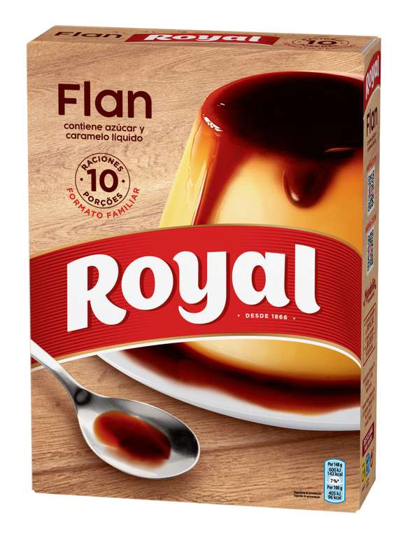 3x Royal Flan 10 Raciones, 232,5g. 1'46€/ud
