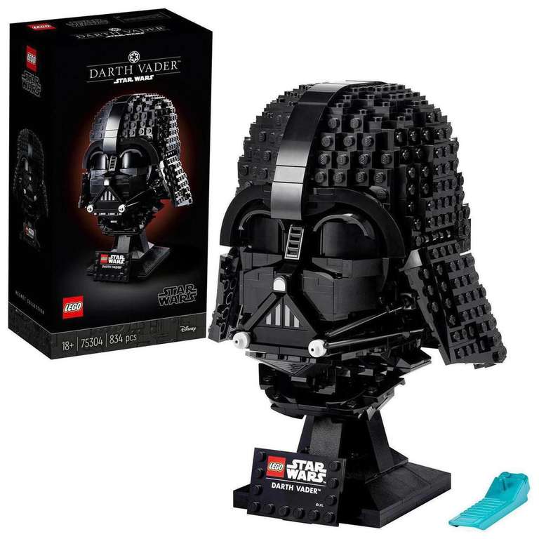 LEGO Star Wars - Casco de Darth Vader 75304. Precio al tramitarRecogida gratis en tienda