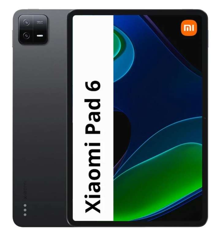 Xiaomi pad 6, 8gb-126gb, versión global (opción 8gb-256gb por 223,25€ [CDES30])