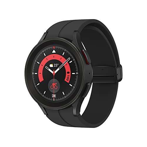 SAMSUNG R920 Galaxy Watch5 Pro, 45 mm, Black Titanium