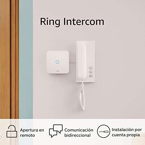 Ring Intercom + Batería recargable de liberación rápida extra de Amazon