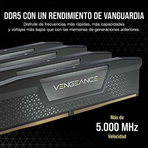 Corsair VENGEANCE DDR5 32GB (2x16GB) 5600Mhz C36 Optimizadas para Intel