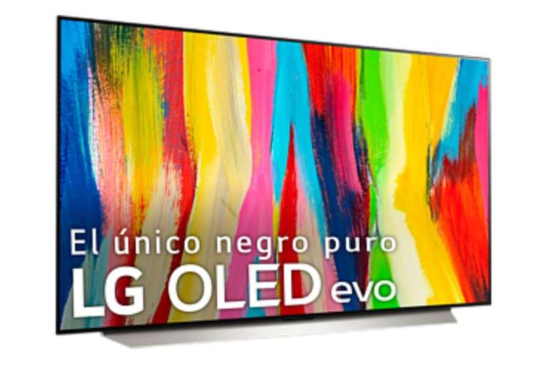 TV OLED 48" - LG OLED48C25LB, OLED 4K, Procesador Inteligente α9 Gen5 AI Processor 4K, Smart TV, DVB-T2