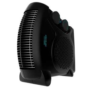 Calefactor de Baño Bajo Consumo Cecotec Ready Warm 9700 Force Dual. 2000 W, Horizontal y Vertical, Regulable, Protección sobrecalentamiento