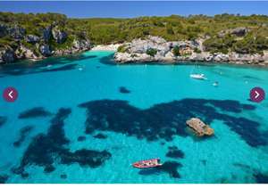 Viaje de 7 noches a Menorca: vuelos + hotel 4* con todo incluido desde 492€ PxP