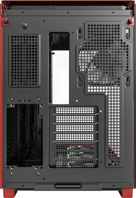 Montech King 95 PRO Red - Caja PC ATX, 6 ventiladores ARGB incluidos