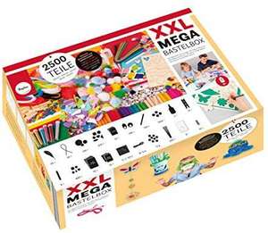 Rayher Mega caja de manualidades XXL, con 2500 piezas