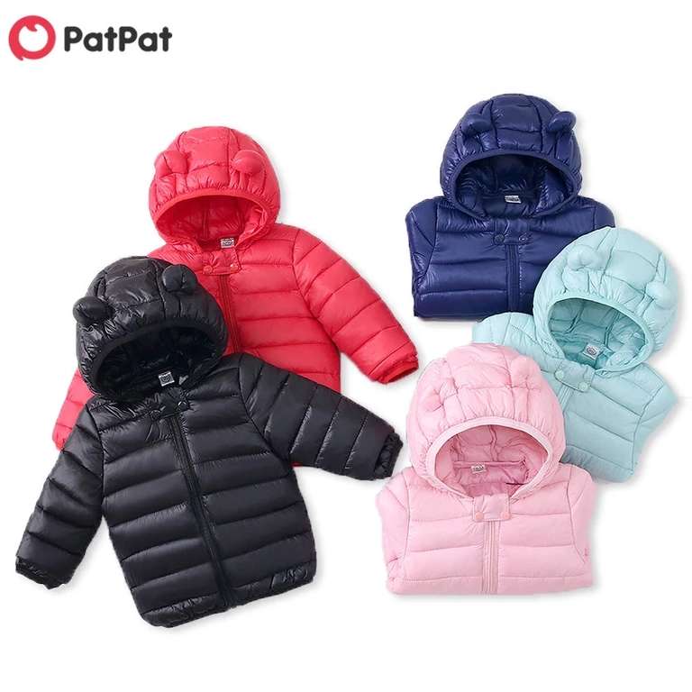PatPat-abrigo con capucha para bebé, niño y niña, (EL 26 DE NOVIEMBRE A LAS 10:00) (VARIOS COLORES)