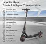 Patinete eléctrico plegable IScooter i9pro, 350W, 30km/h, app