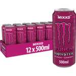 Monster Energy MIXXD Punch, Bebida Energética - Pack 12 latas de 500 ml