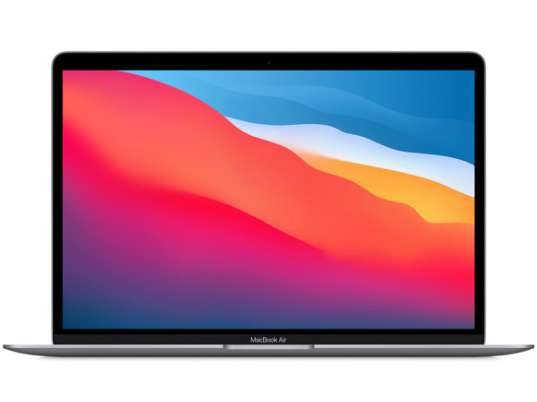 Apple MacBook Air 13 (2020), M1, 8 GB, 256 GB, 13,3", MacOS, Gris espacial