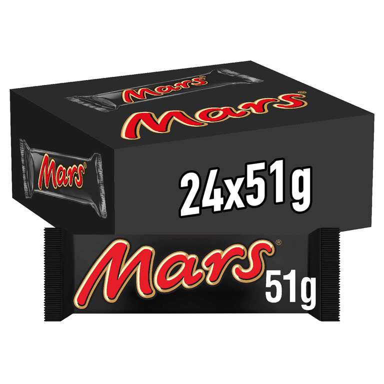 Mars Chocolatina de Chocolate con Leche (24 x 51g)