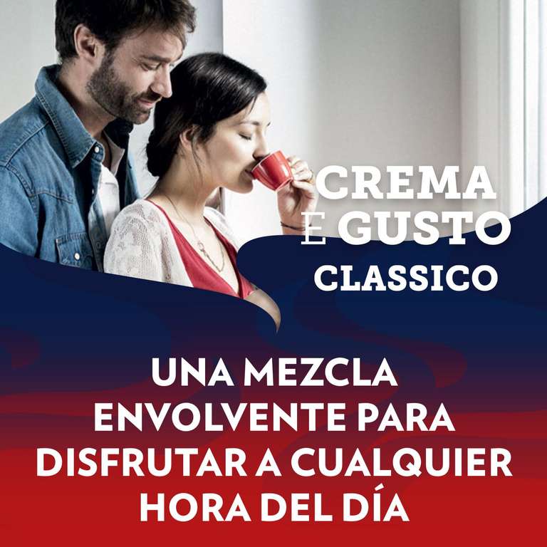 1KG Lavazza, Crema e Gusto Classico, Café Molido Natural, 4 x 250 g