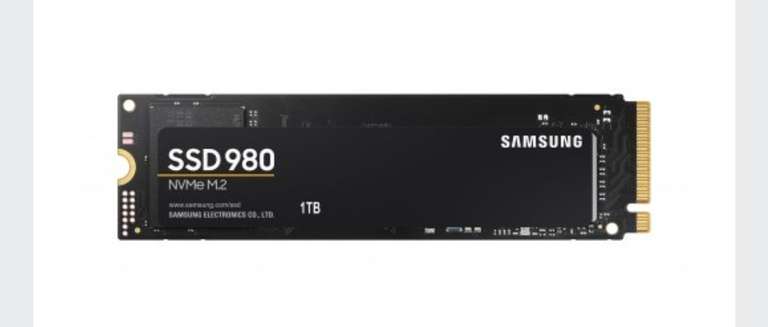 Samsung 980 SSD 1TB M.2 PCIe