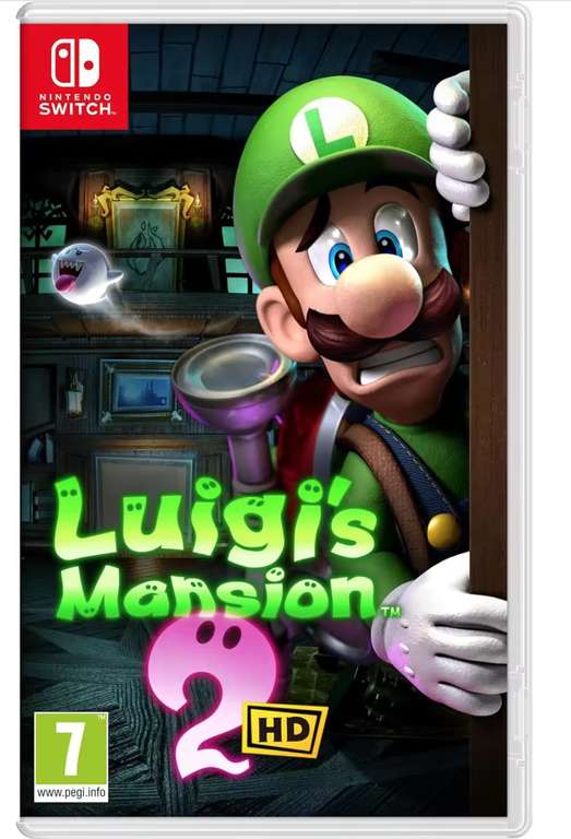 [Preventa] Luigi's Mansion 2 HD - Nintendo Switch [32,96€ NUEVO USUARIO]