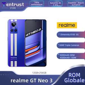 realme GT Neo 3 Dimensity 8100 8/256gb 80W Carga
