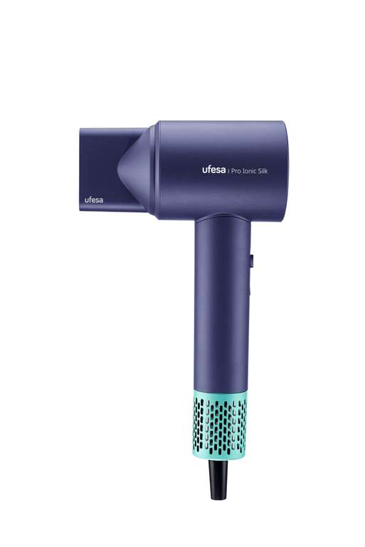 Ufesa Pro Ionic Silk Secador de Pelo, 110.000 RPM, Secador Profesional Ultrasilencioso