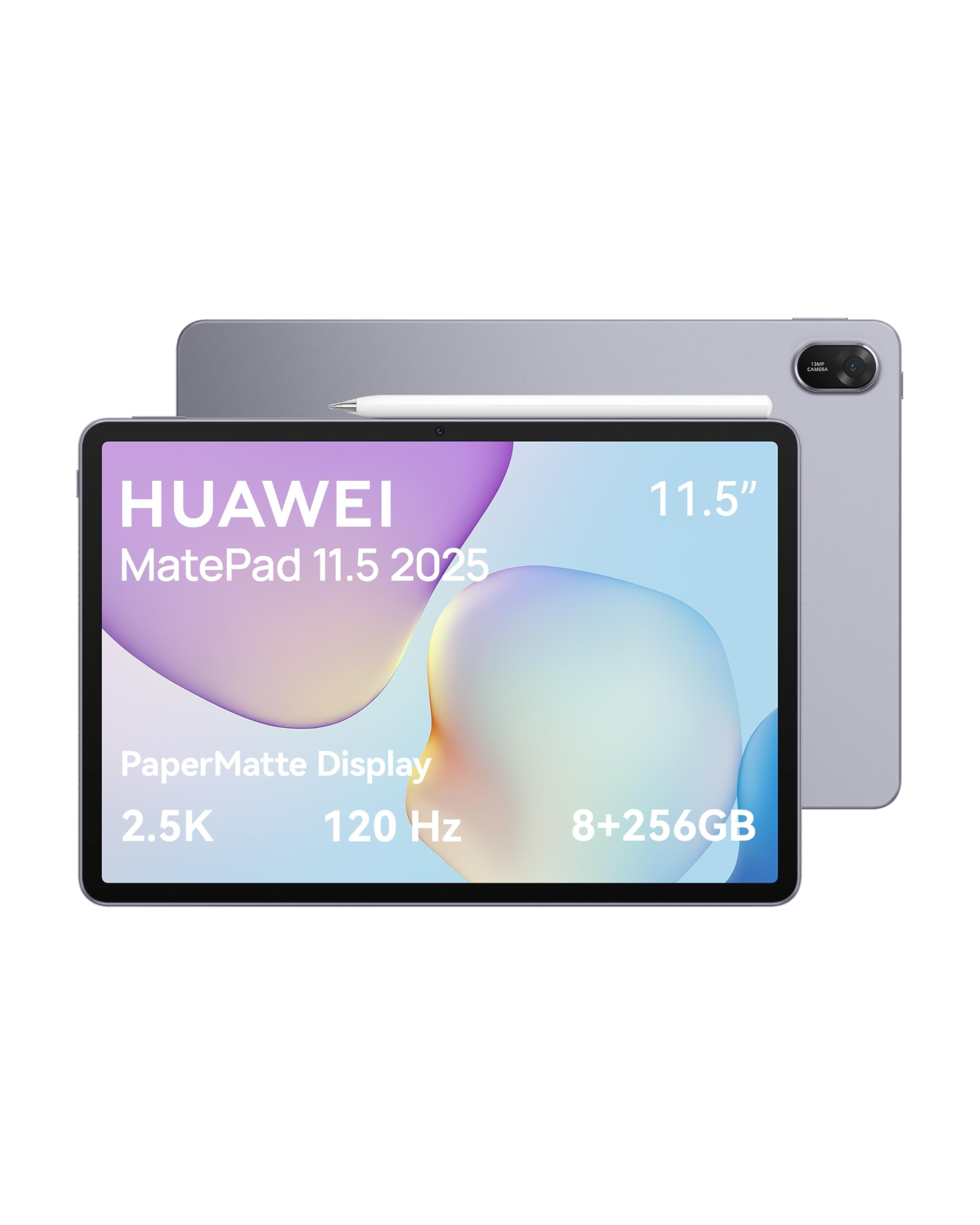 HUAWEI MatePad 11.5 2025 Tablet, Pantalla PaperMatte de 2.5K y 120 Hz|8+256 GB|10,100 mAh| + M-Pencil Lápiz Óptico |Reventa - Como Nuevo;28U
