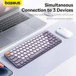 Baseus Teclado Inalámbrico [Bluetooth 5.0]