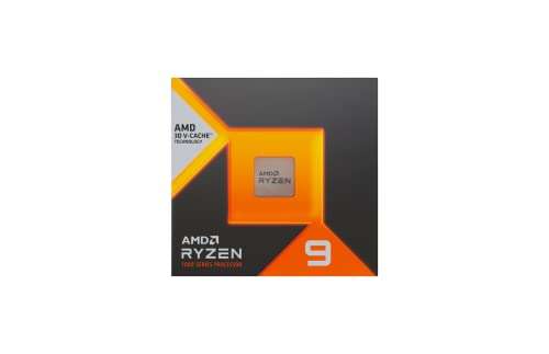 AMD Ryzen 9 7900X3D Procesador con tecnología 3D V-Cache, 12 núcleos/24 Hilos , 140M Cache, 120W TDP, hasta 5,6 GHz, AMD 5, DDR5 y PCIe 5.0