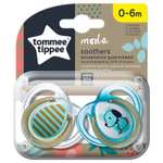 Tommee Tippee Chupetes, 2 unidades (0-6M y 6-18M), Multicolor