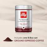3 x INTENSO, illy café mezcla 100% Arábica, sabor intenso y con cuerpo