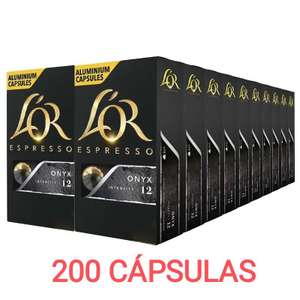 Onyx L'or 20 cajas compatible Nespresso (200 cápsulas)