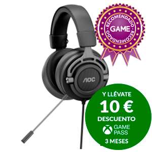 AOC GH200 Negro - PC-PS4-PS5-XBOX-NSW-MOVIL - Auriculares Gaming