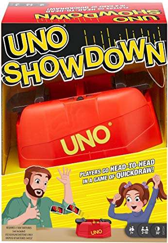 Mattel Games UNO Showdown, juego de cartas