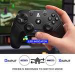 The G-Lab K-Pad Thorium Mando Gaming PC & PS3 con USB - Vibración Incorporada - Joystick para PC, PS3, Android (Inalambrico)