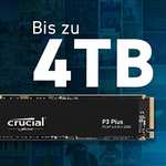 SSD 1TB Crucial P3 Plus M.2 PCIe Gen4 NVMe SSD interno - Hasta 5000MB/s