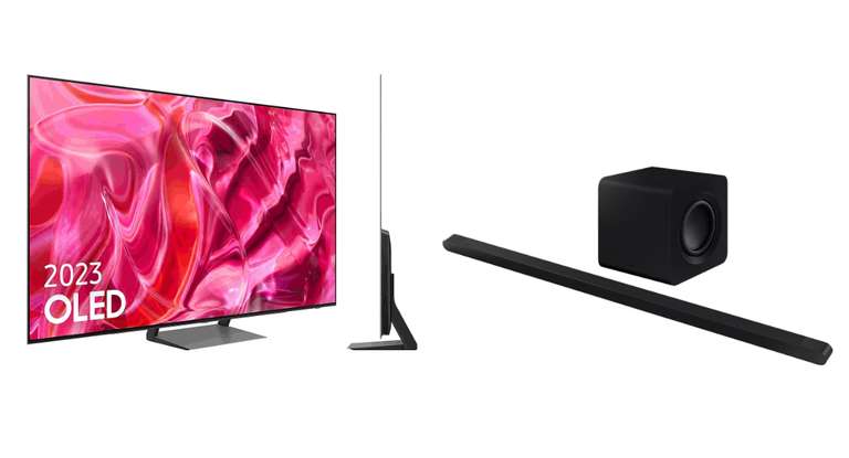 Samsung TV S93C OLED 55" Smart TV ( 2023 ) + Barra de sonido HW-S800B + Reembolso TV 250€ + Reembolso Barra 150€ ( Precio Final 1674€)