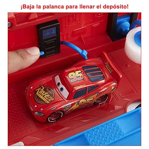 Mattel Cars Camión Mack convertible Pista para coches de juguete con lanzadores, regalo para niños +3 años (HDC75)