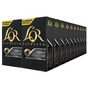 Onyx L'or 20 cajas compatible Nespresso 200 cápsulas (plaza)