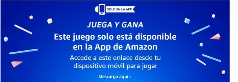 Cupones Gratis de Amazon al Girar la Ruleta (seleccionados sólo desde la app)