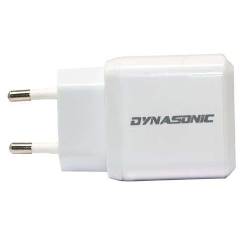 DYNASONIC Cargador USB C 20W Carga Rápida, Tecnología de Balance Inteligente para Móvil