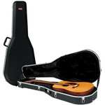 Gator Cases Estuche Deluxe ABS Moldeado para Guitarras Acústicas de 12 Cuerdas Estilo Dreadnought (GC-DREAD-12)