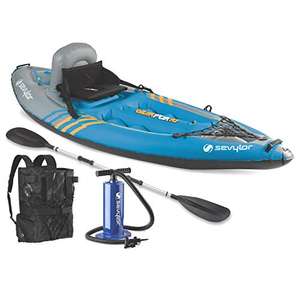 K1 Kayak para una Persona, Unisex, Azul, 8'7" x 3'