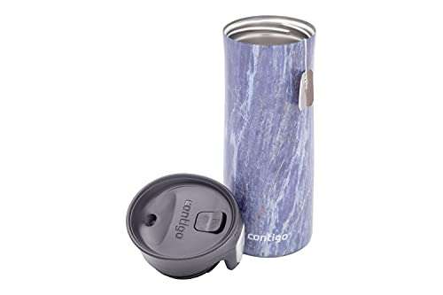 Contigo Pinnacle Autoseal taza térmica de viaje, taza de café de acero inoxidable, termo, vaso hermético, sin BPA